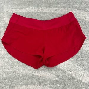 Lulu lemon red speed ups size 6